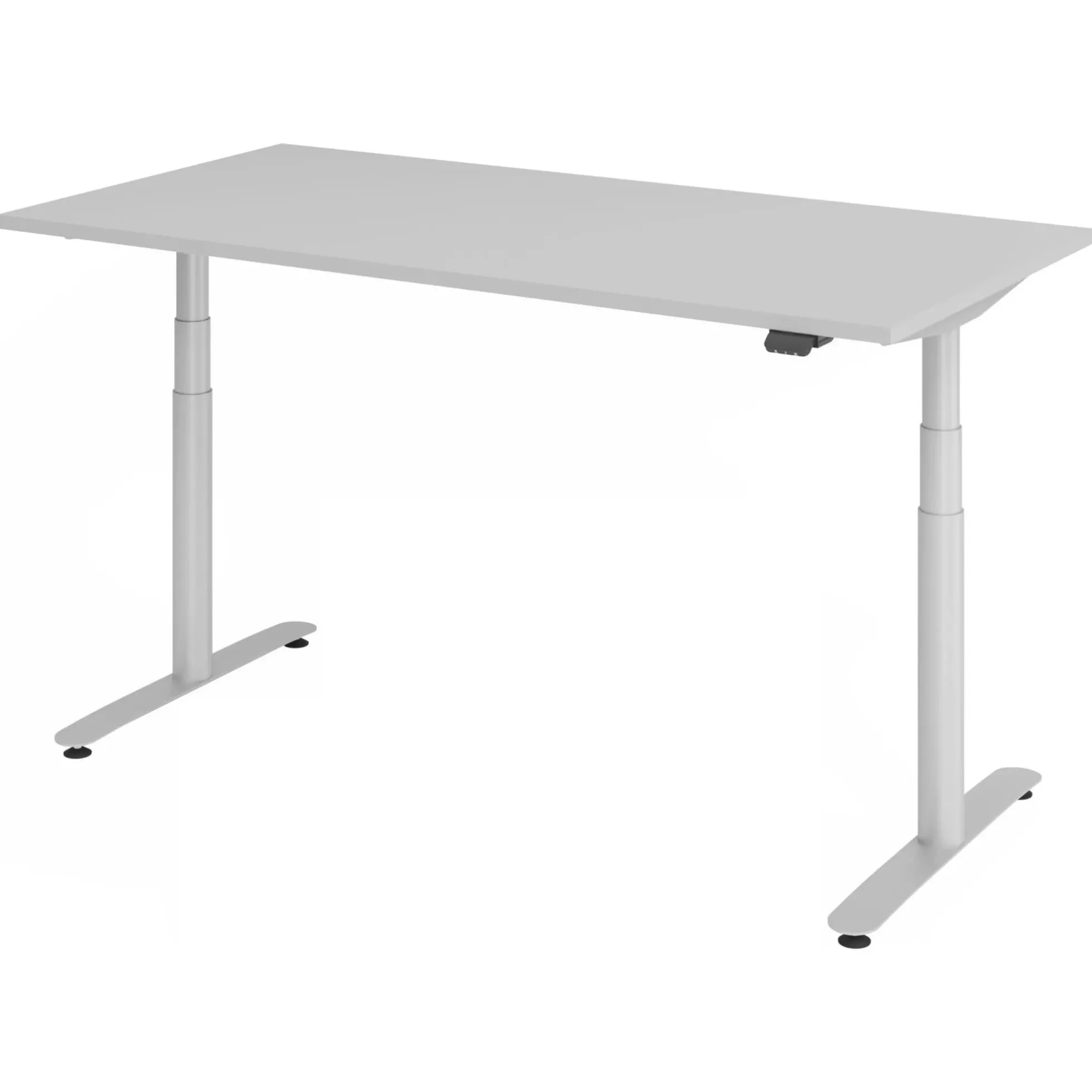 XDLR 16 S | Schreibtisch 160 x 80 elektrisch höhenverstellbar Grau