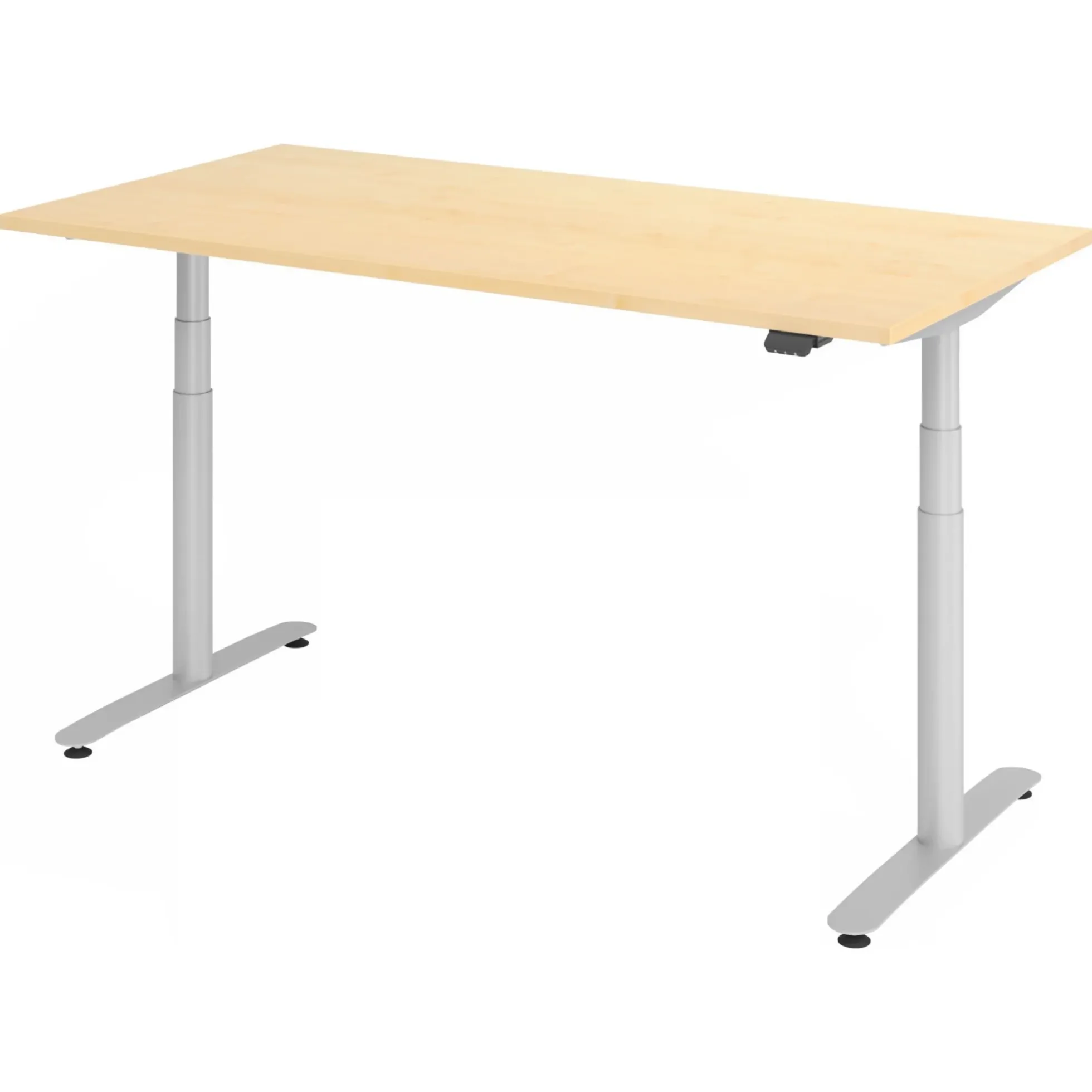 XDLR 16 S | Schreibtisch 160 x 80 elektrisch höhenverstellbar Ahorn