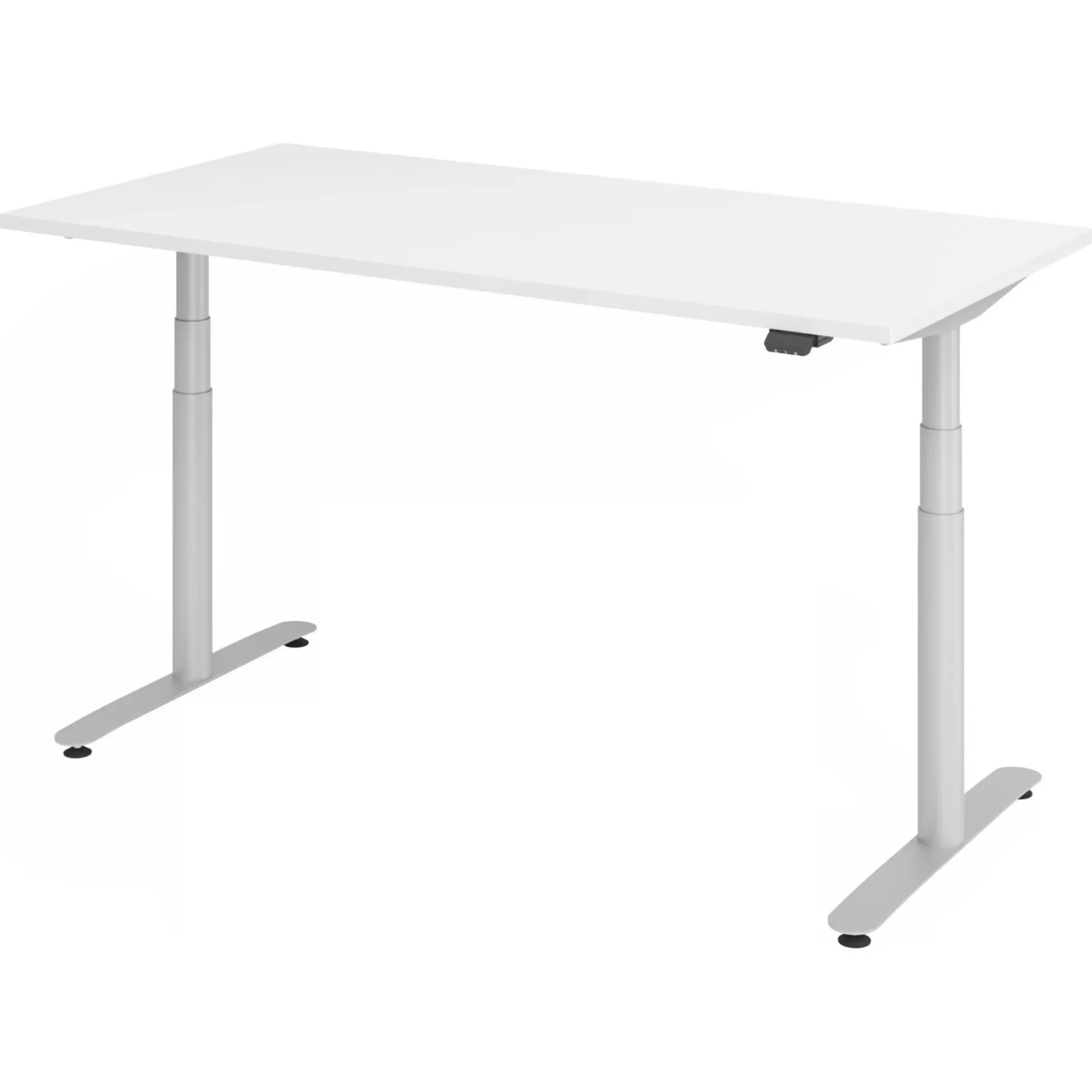 XDLR 16 S | Schreibtisch 160 x 80 elektrisch höhenverstellbar Weiß