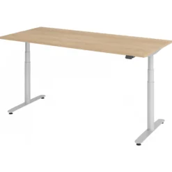 XDLR 19 S | Schreibtisch 180 x 80 elektrisch höhenverstellbar Eiche