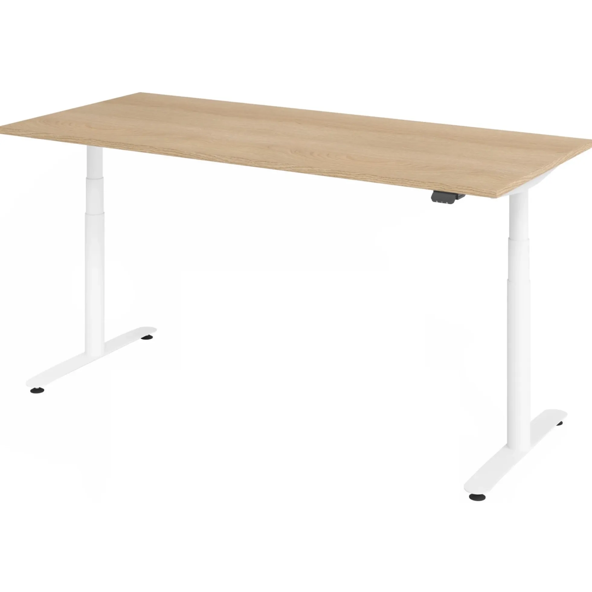 XDLR 19 W | Schreibtisch 180 x 80 elektrisch höhenverstellbar Eiche