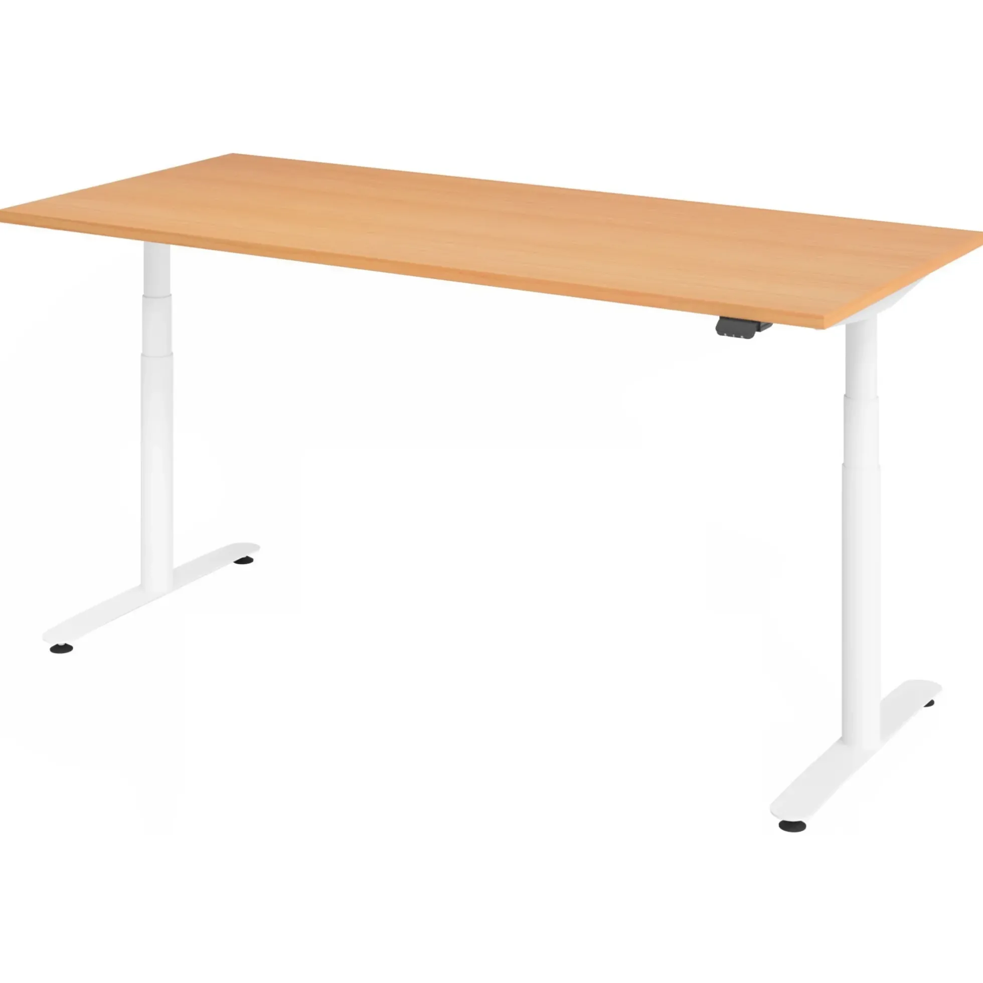 XDLR 19 W | Schreibtisch 180 x 80 elektrisch höhenverstellbar Buche