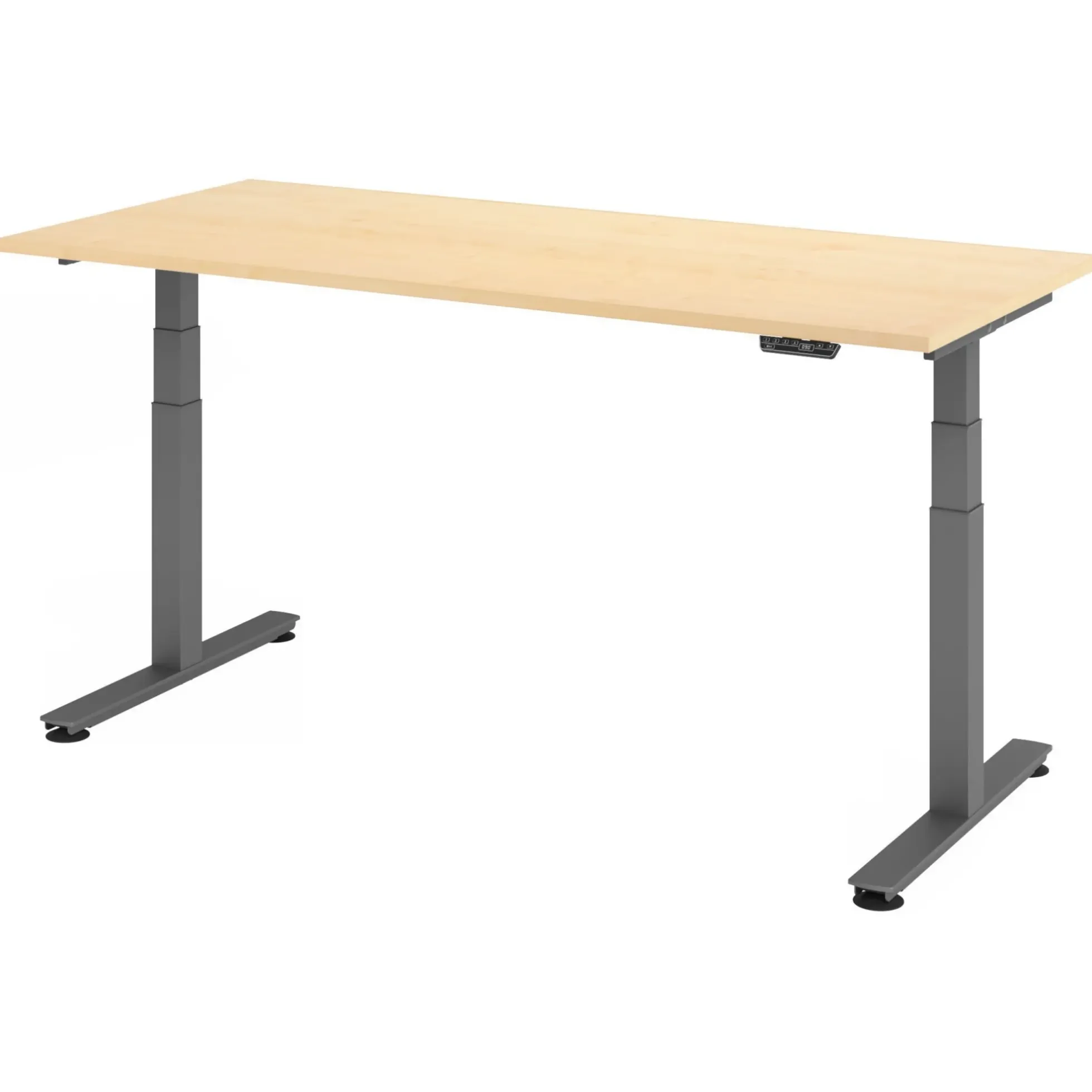 XDSM 19 G | Schreibtisch 180 x 80 elektrisch höhenverstellbar Ahorn