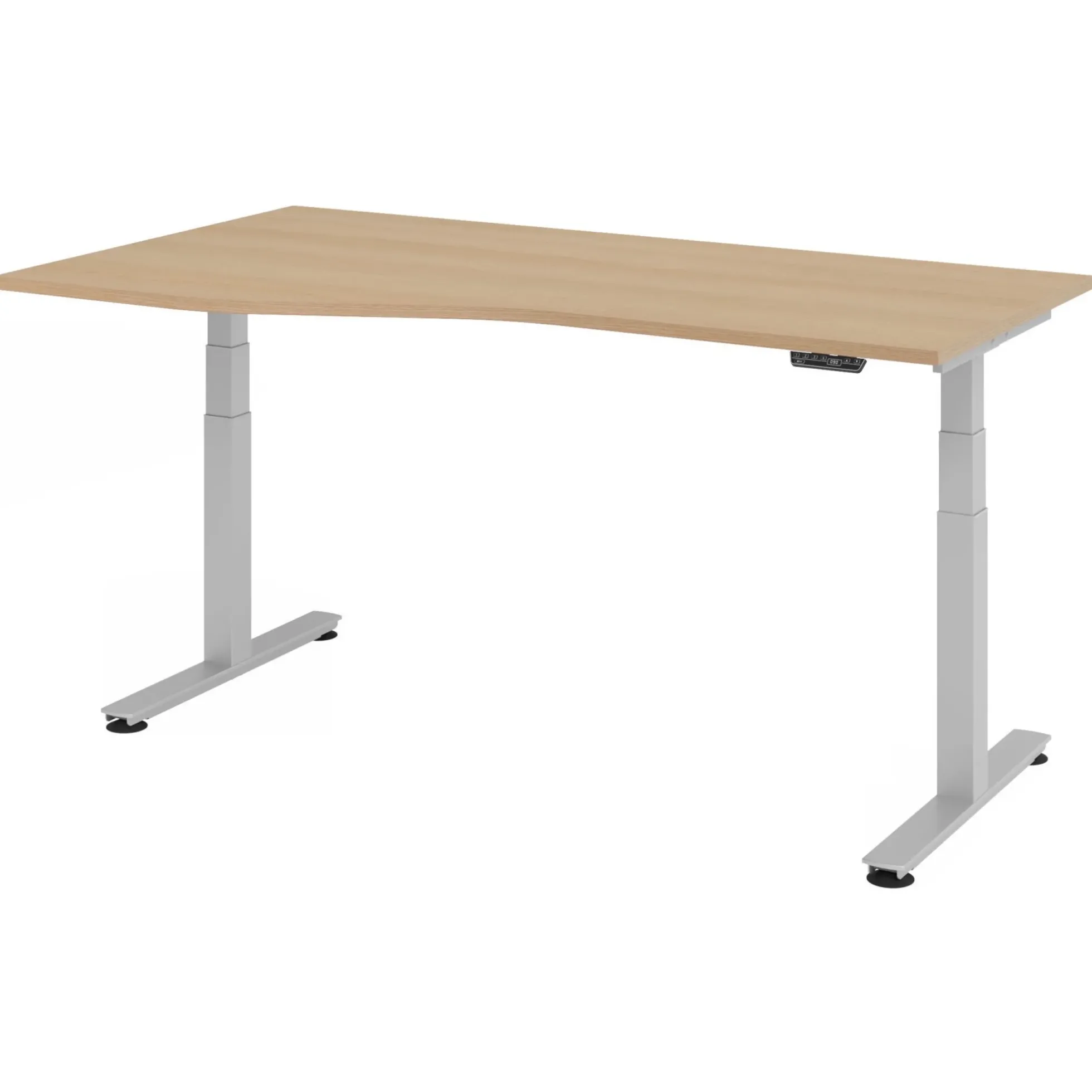 XDSM 18 S | Schreibtisch 180 x 100 elektrisch höhenverstellbar Eiche