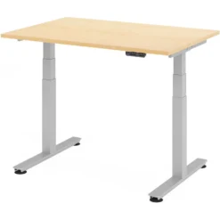 XDSM 12 S | Schreibtisch 120 x 80 elektrisch höhenverstellbar Ahorn