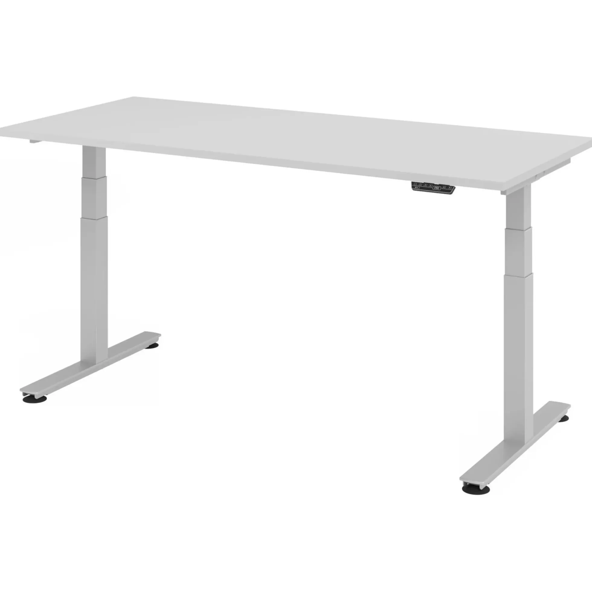 XDSM 19 S | Schreibtisch 180 x 80 elektrisch höhenverstellbar Grau