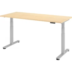 XDSM 19 S | Schreibtisch 180 x 80 elektrisch höhenverstellbar Ahorn