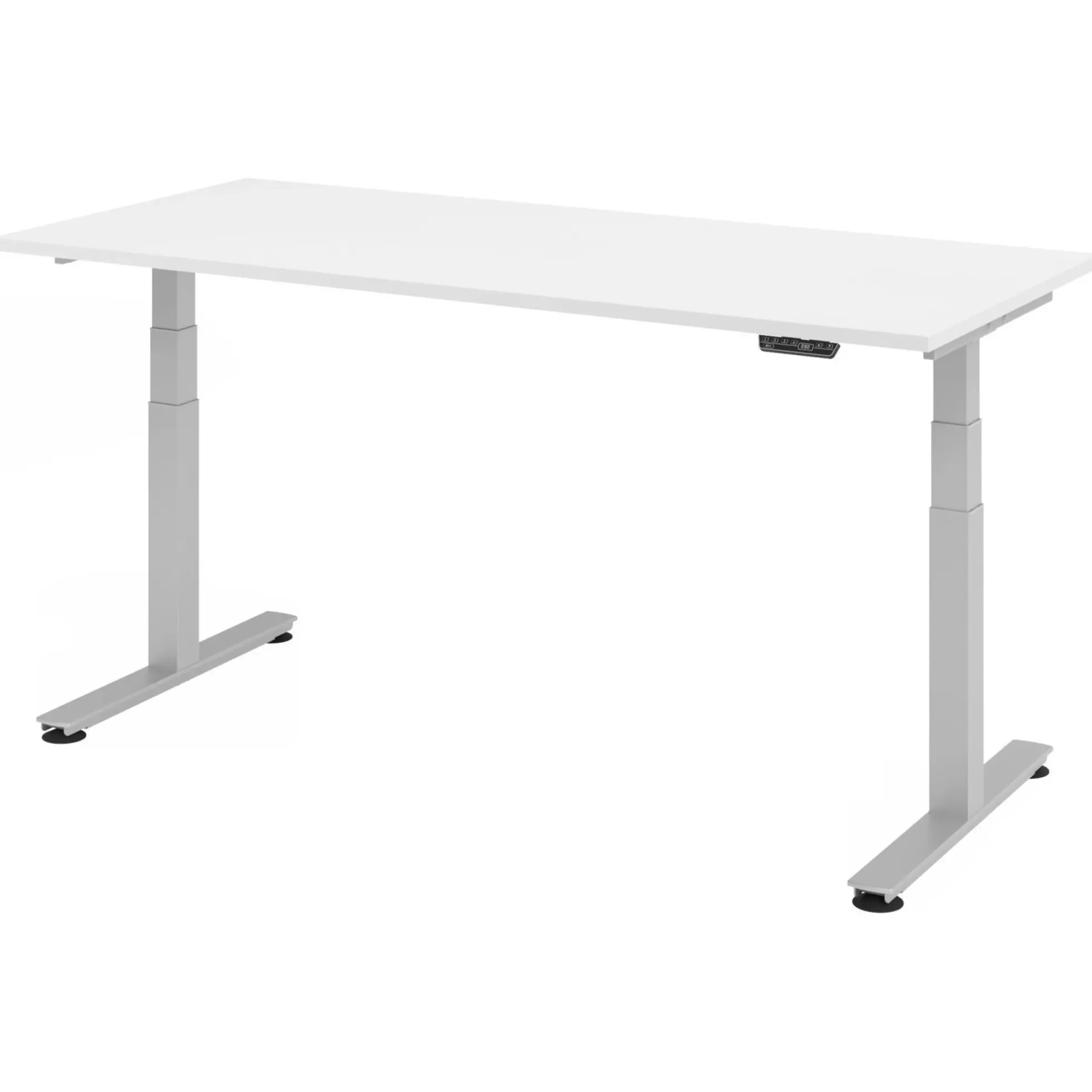 XDSM 19 S | Schreibtisch 180 x 80 elektrisch höhenverstellbar Weiß