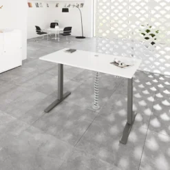 XMKA 16 G | Schreibtisch 160 x 80 elektrisch höhenverstellbar Weiß