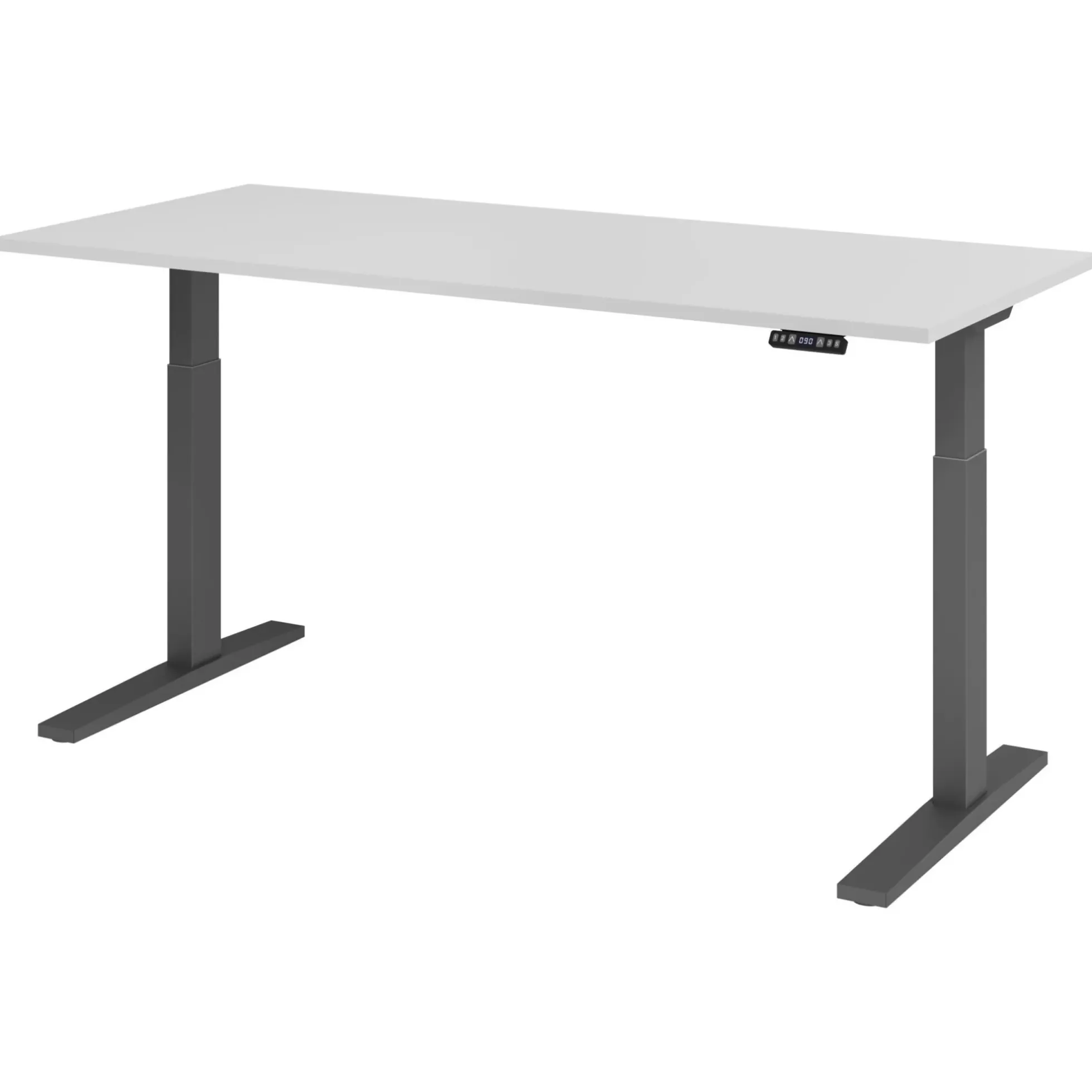 XMKA 19 G | Schreibtisch 180 x 80 elektrisch höhenverstellbar Grau