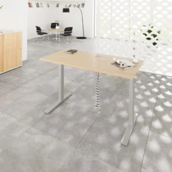 XMKA 19 S | Schreibtisch 180 x 80 elektrisch höhenverstellbar Asteiche
