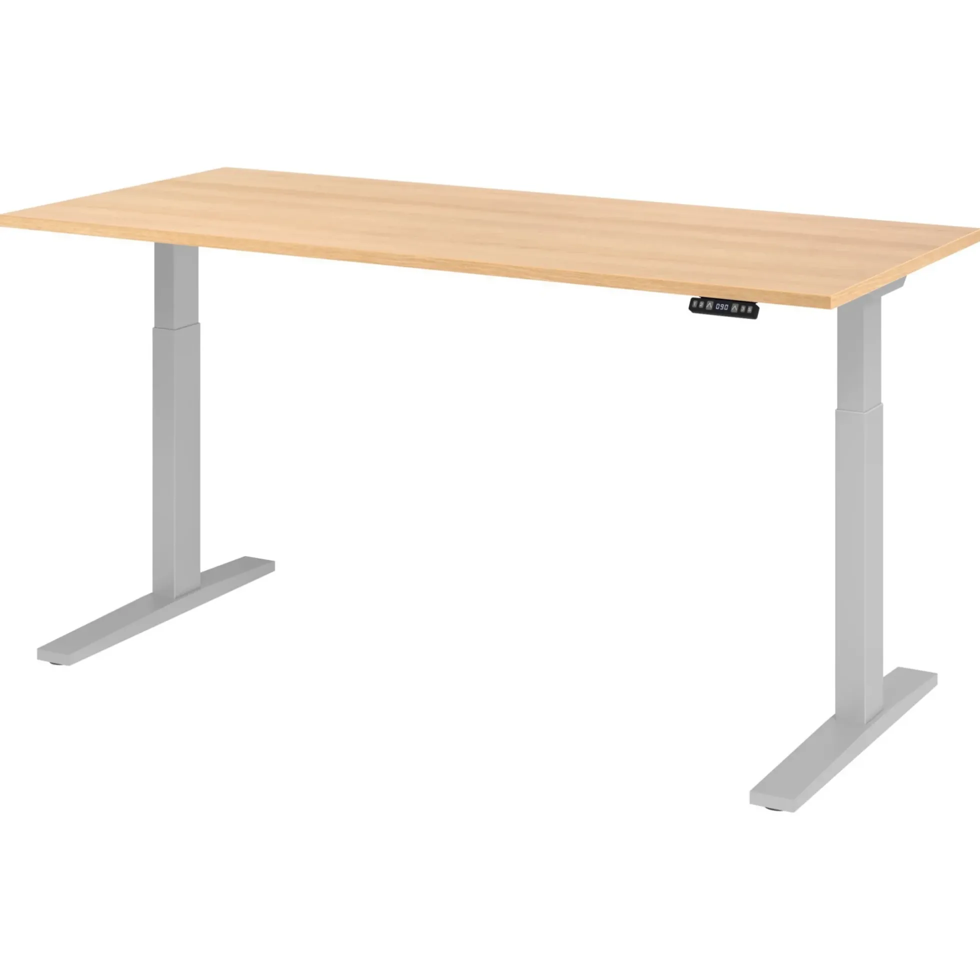 XMKA 19 S | Schreibtisch 180 x 80 elektrisch höhenverstellbar Eiche