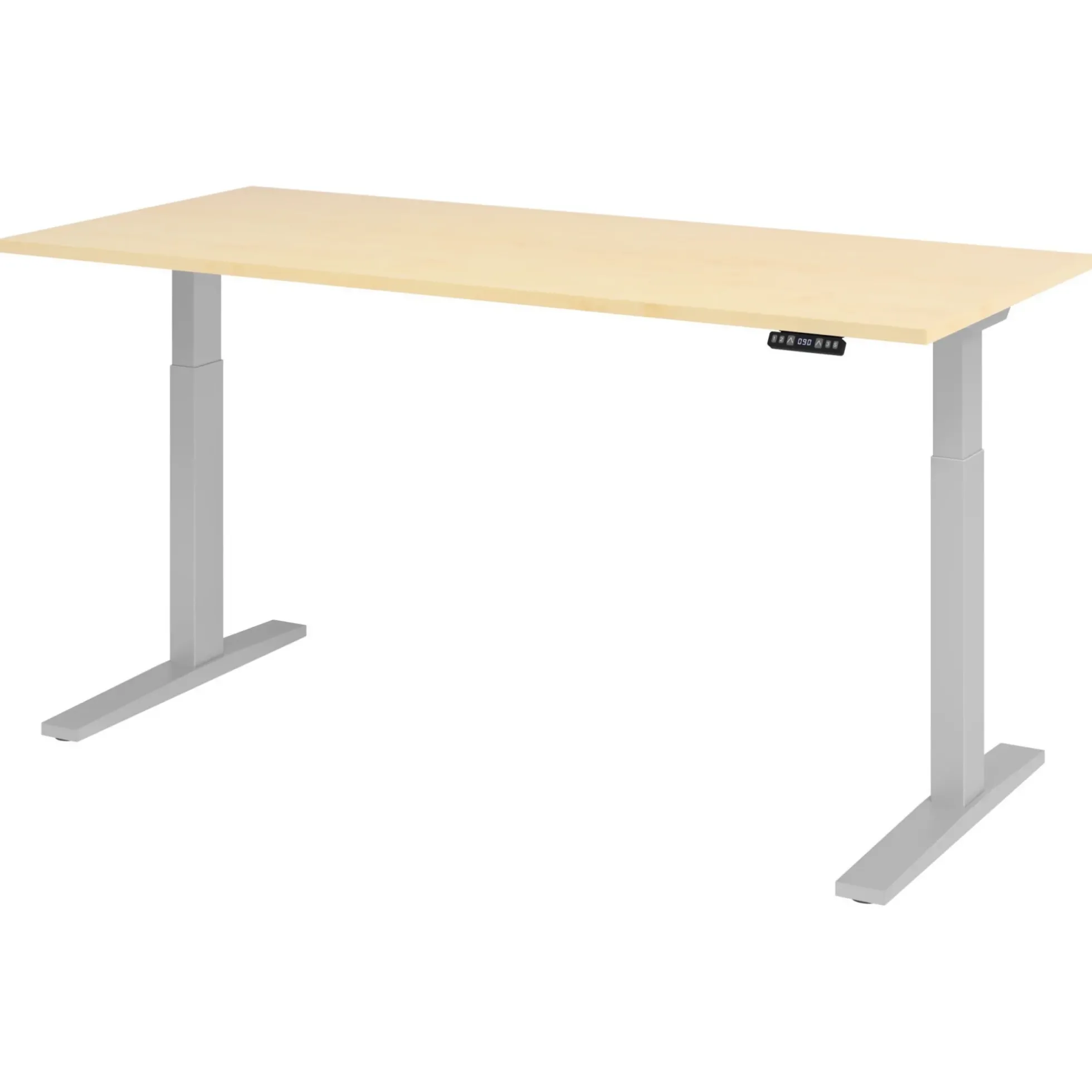 XMKA 19 S | Schreibtisch 180 x 80 elektrisch höhenverstellbar Ahorn