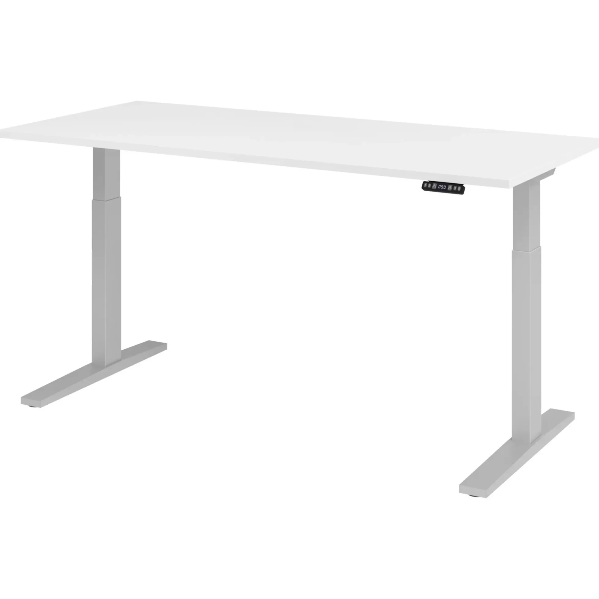 XMKA 19 S | Schreibtisch 180 x 80 elektrisch höhenverstellbar Weiß