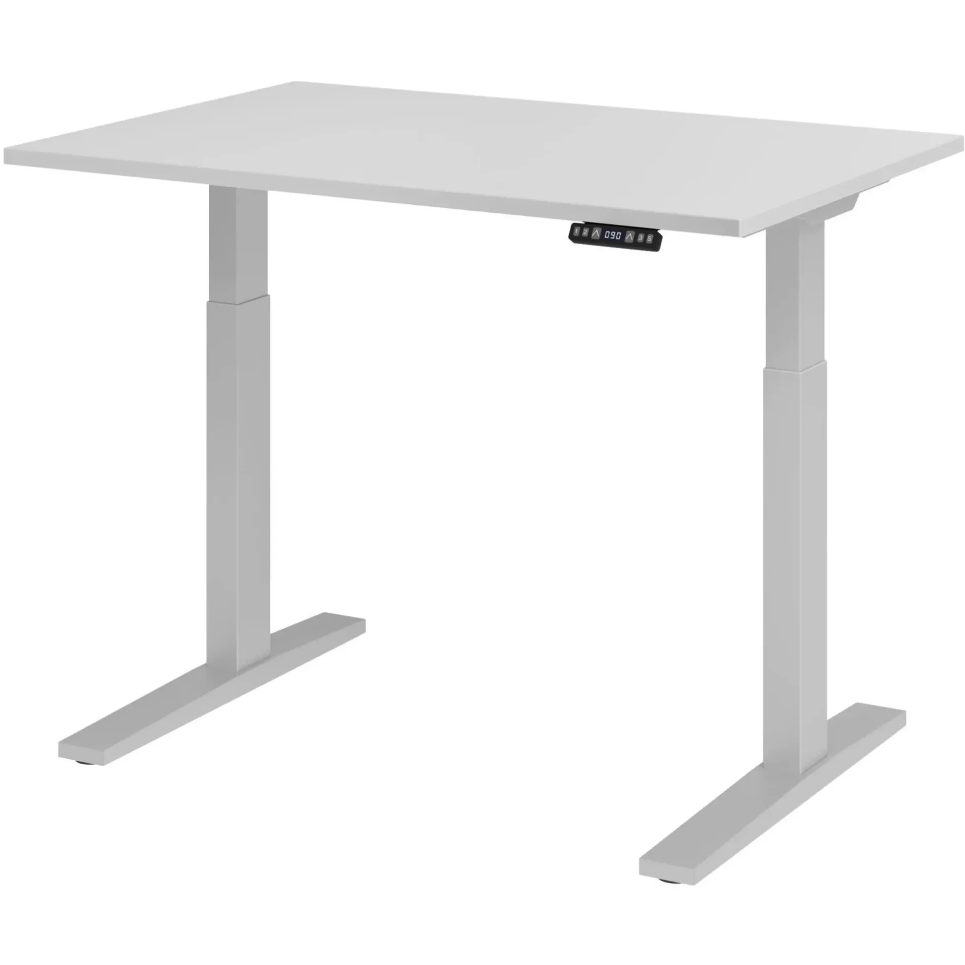 XMKA 12 S | Schreibtisch 120 x 80 elektrisch höhenverstellbar Grau