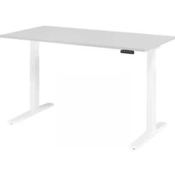 XMKA 16 W | Schreibtisch 160 x 80 elektrisch höhenverstellbar Grau