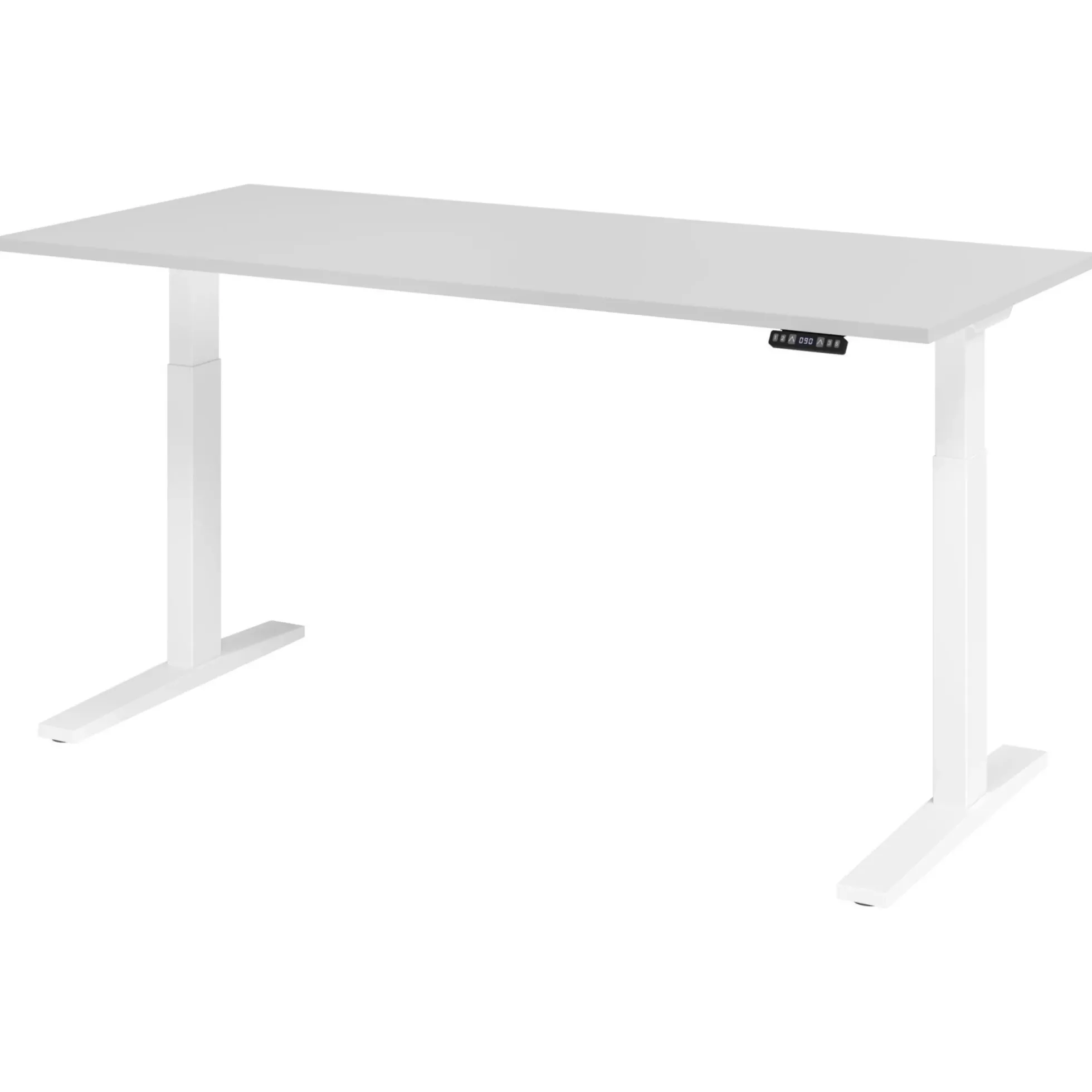 XMKA 19 W | Schreibtisch 180 x 80 elektrisch höhenverstellbar Grau