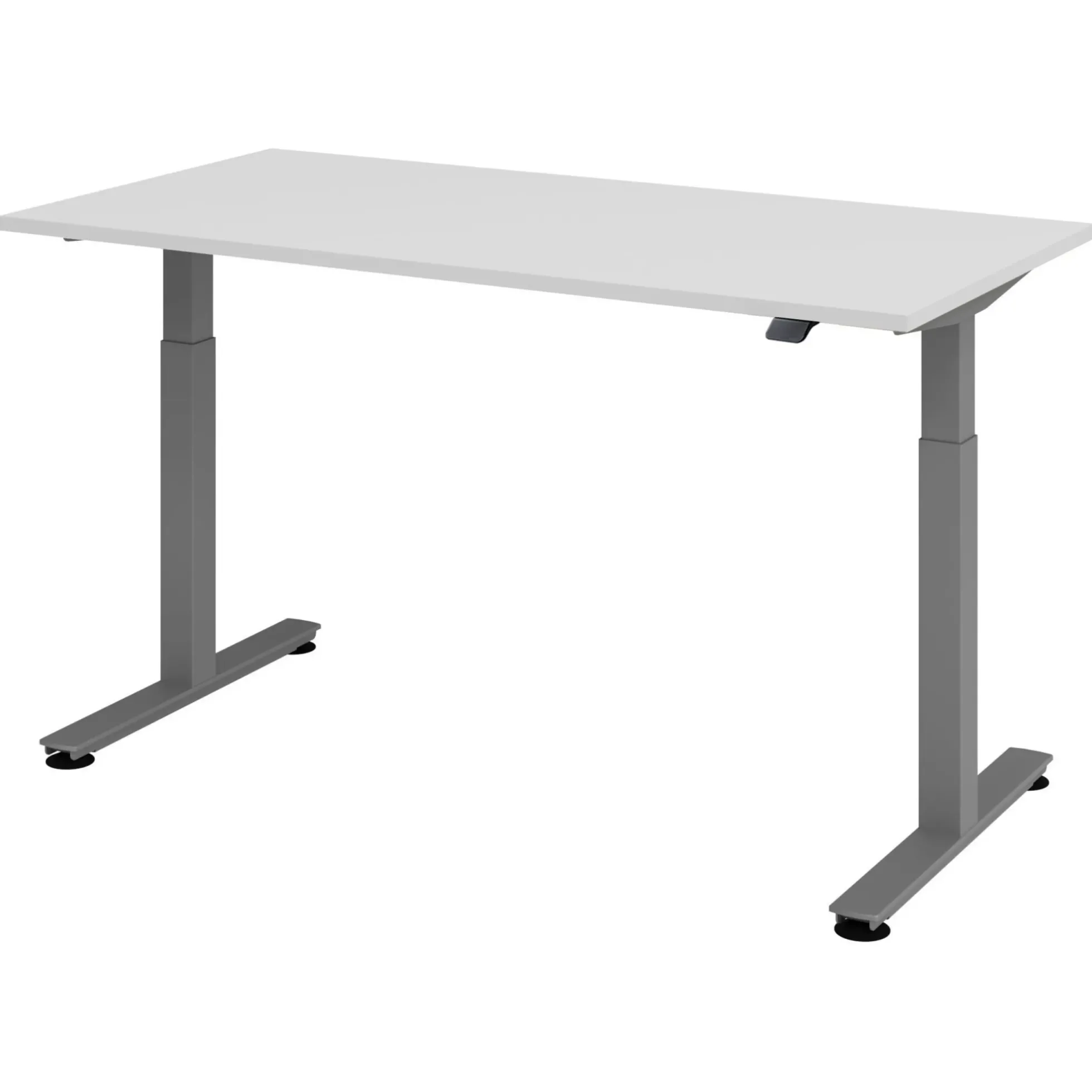 XMST 16 G | Schreibtisch 160 x 80 elektrisch höhenverstellbar Grau
