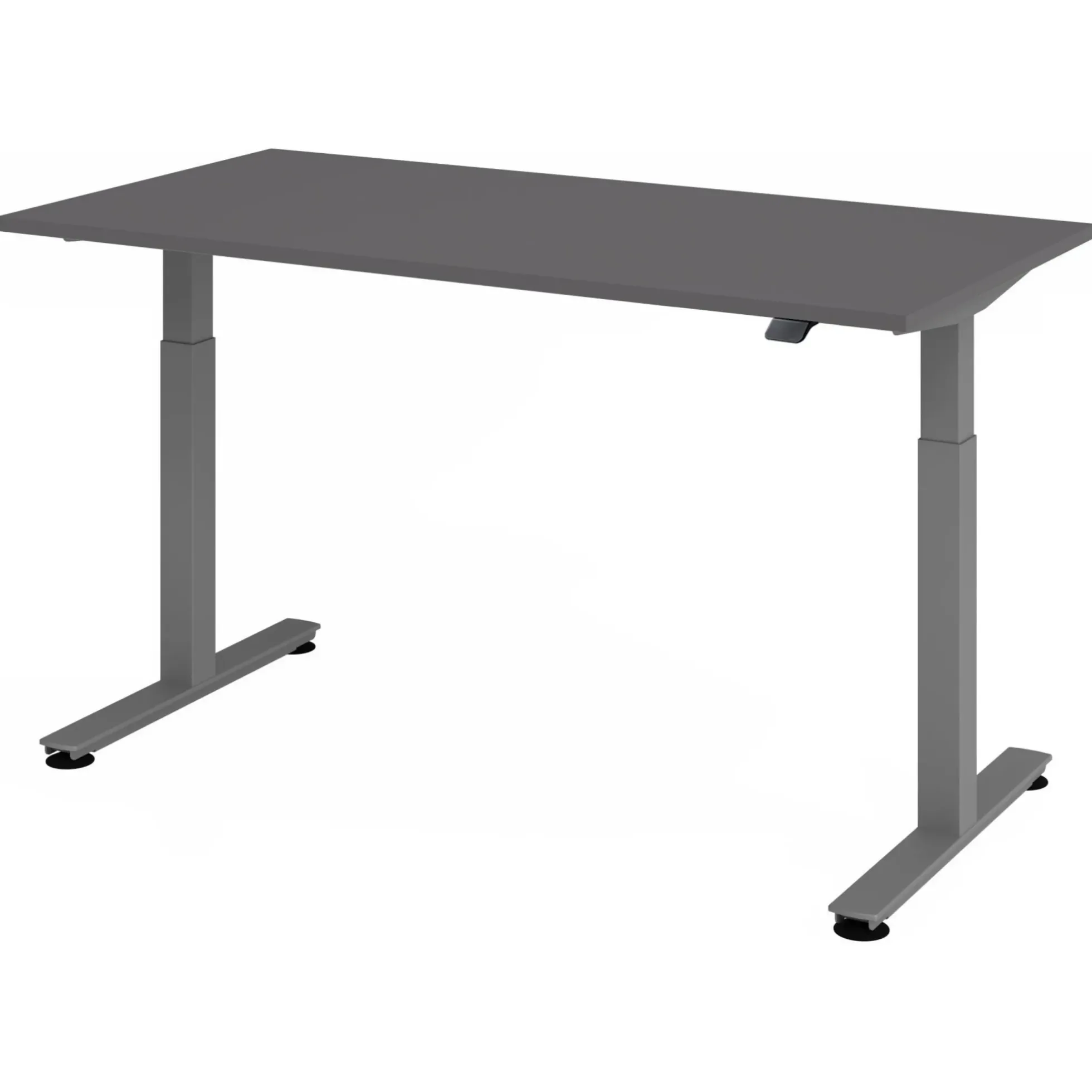 XMST 16 G | Schreibtisch 160 x 80 elektrisch höhenverstellbar Graphit