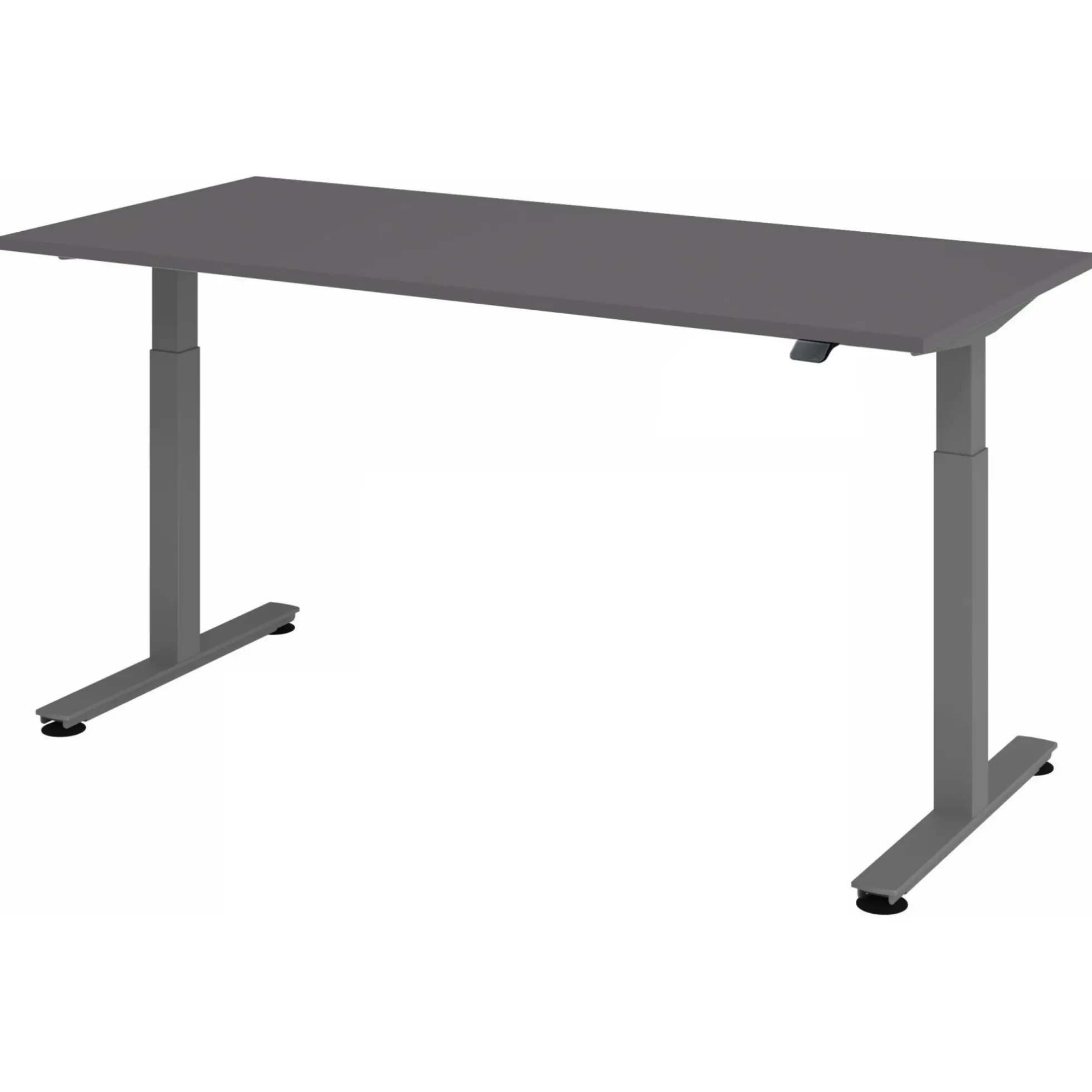 XMST 19 G | Schreibtisch 180 x 80 elektrisch höhenverstellbar Graphit