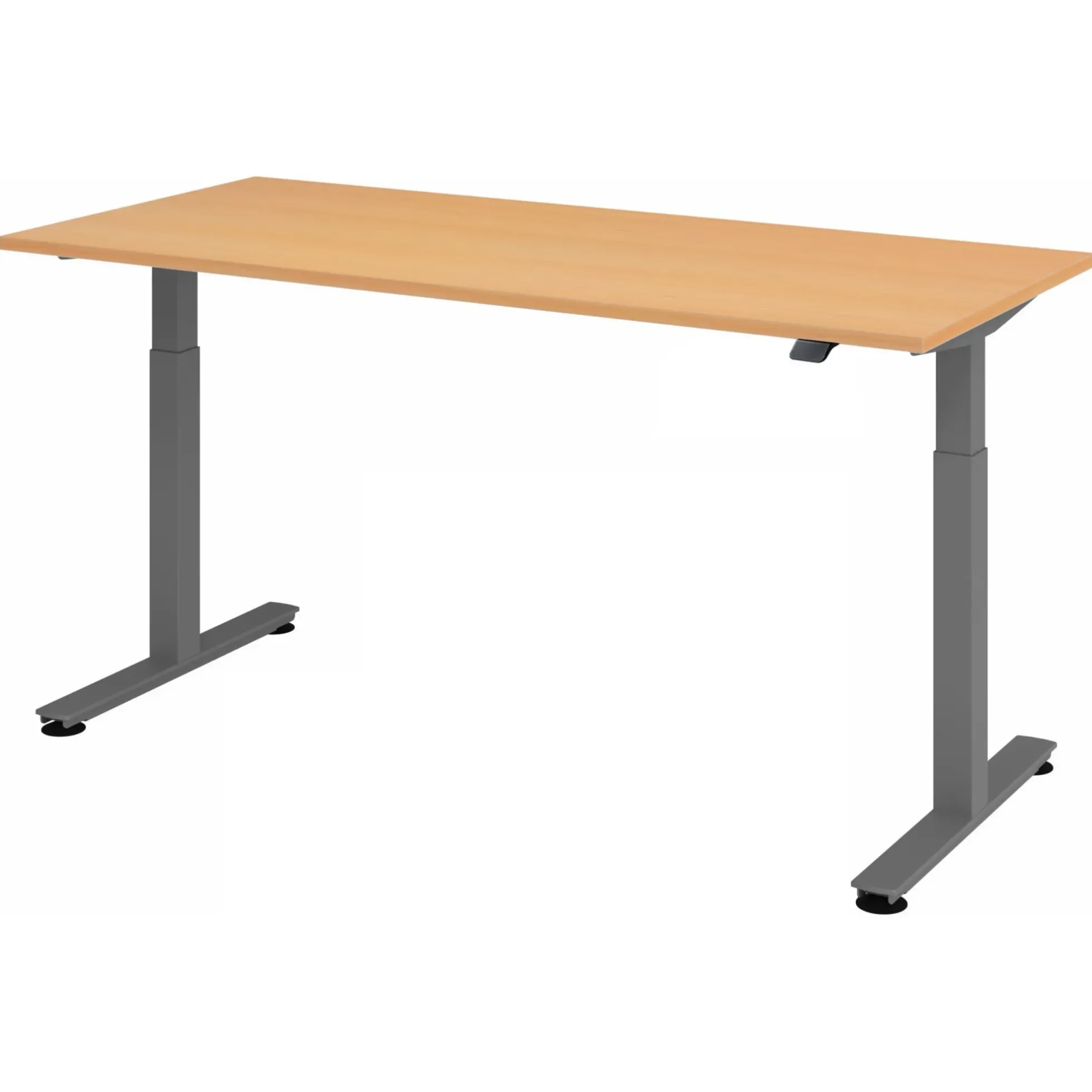 XMST 19 G | Schreibtisch 180 x 80 elektrisch höhenverstellbar Buche