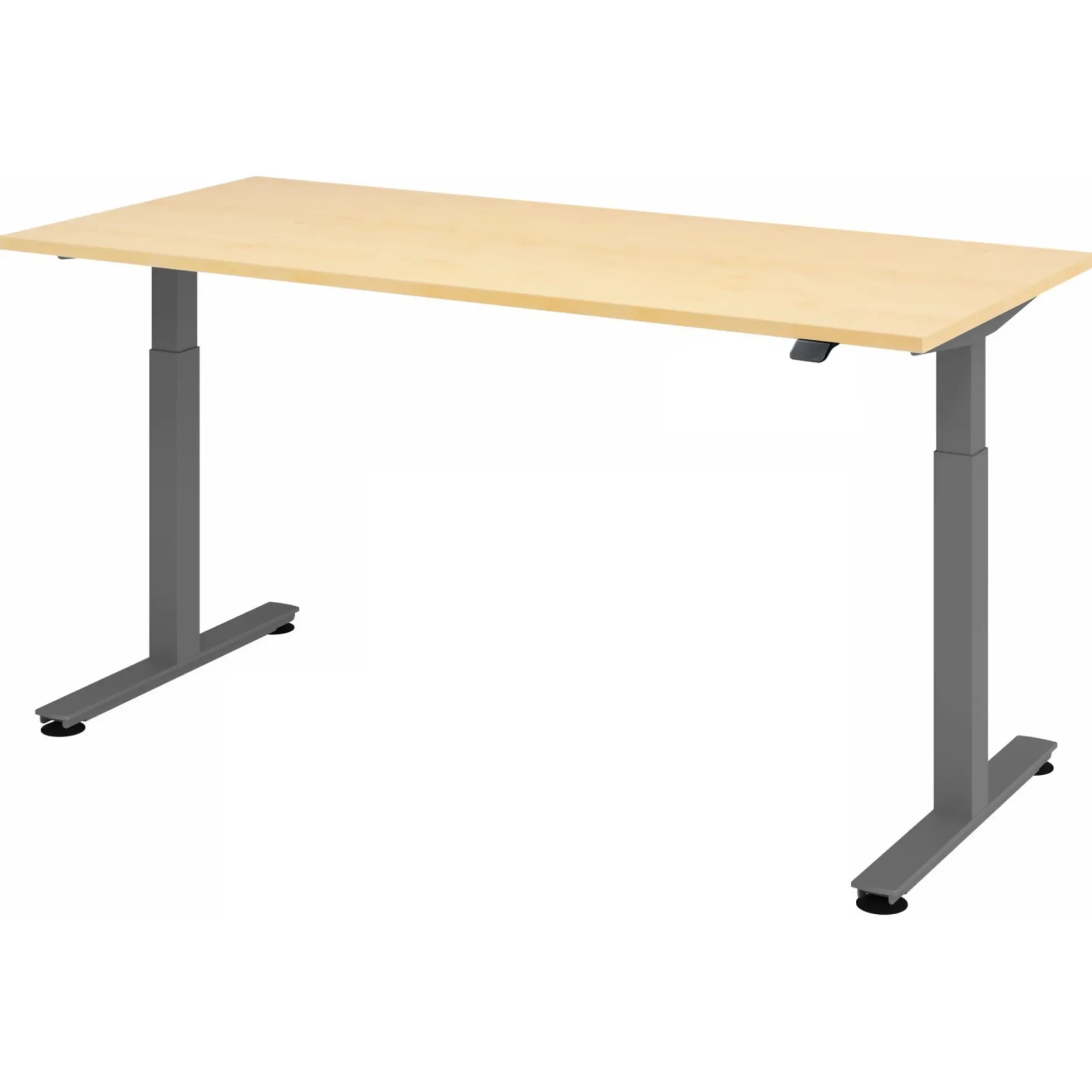 XMST 19 G | Schreibtisch 180 x 80 elektrisch höhenverstellbar Ahorn