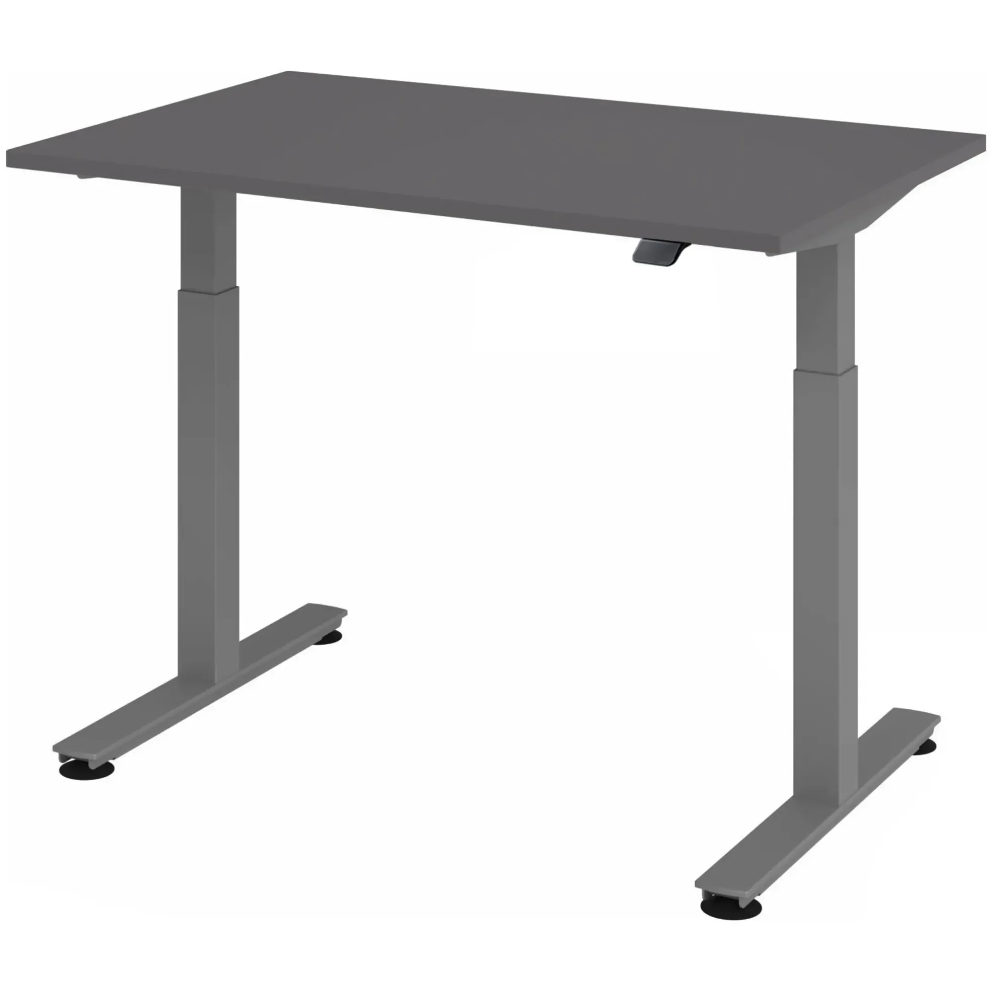 XMST 12 G | Schreibtisch 120 x 80 elektrisch höhenverstellbar Graphit
