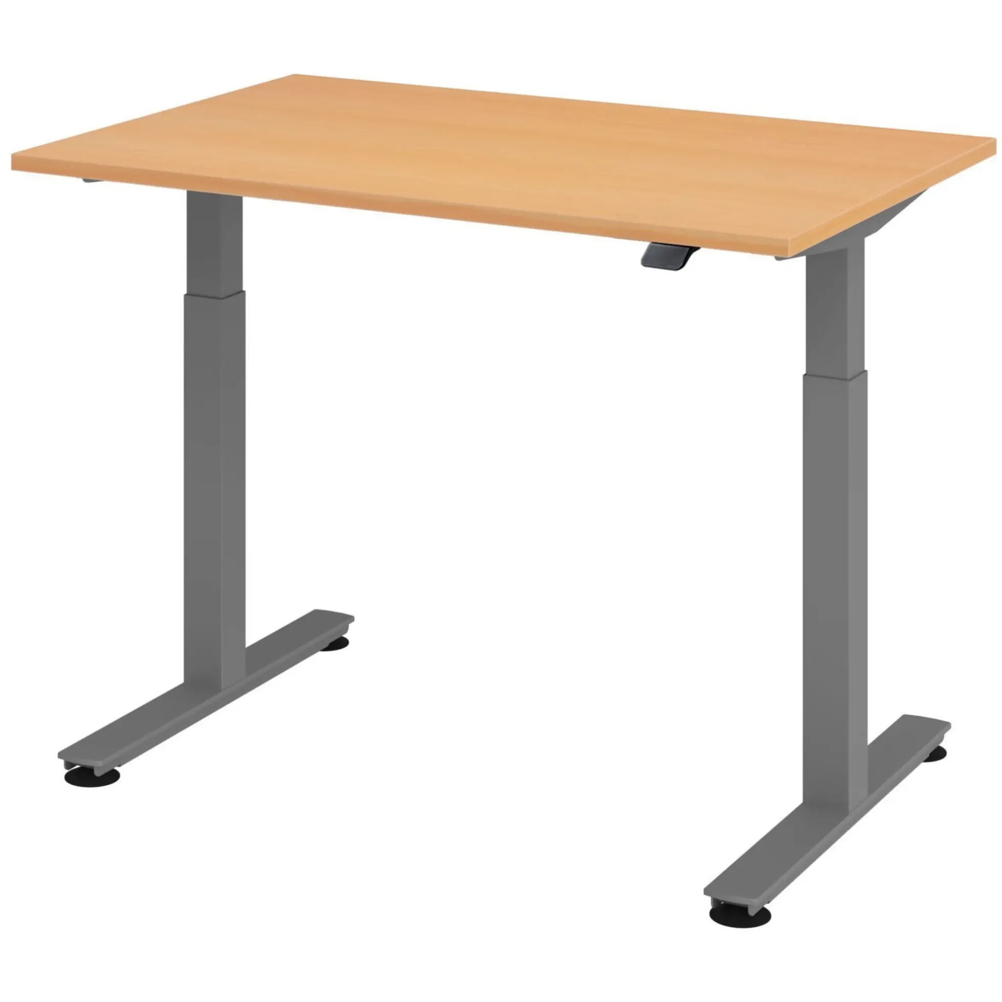 XMST 12 G | Schreibtisch 120 x 80 elektrisch höhenverstellbar Buche