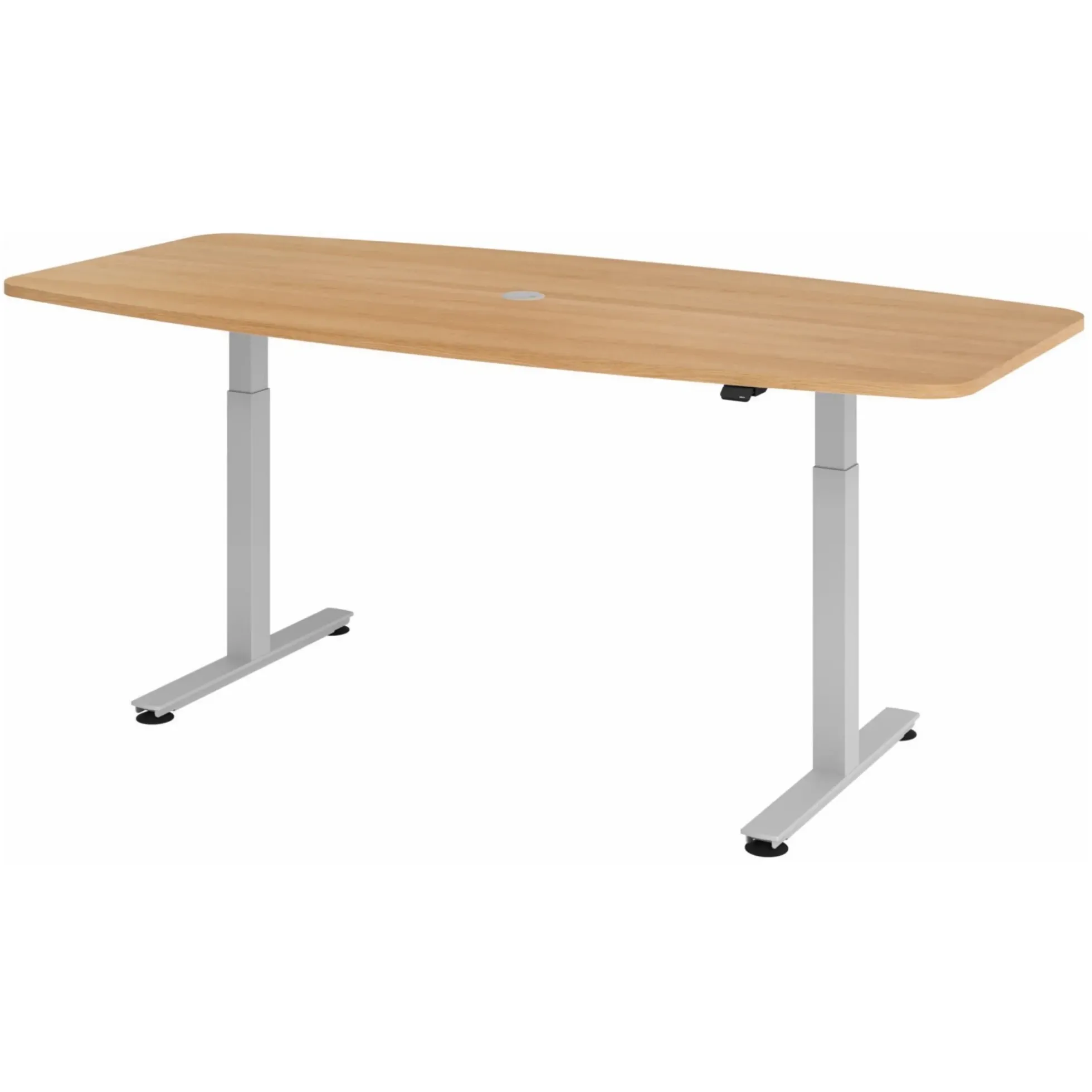 XMST 22 S | Schreibtisch 220 x 103 elektrisch höhenverstellbar Eiche