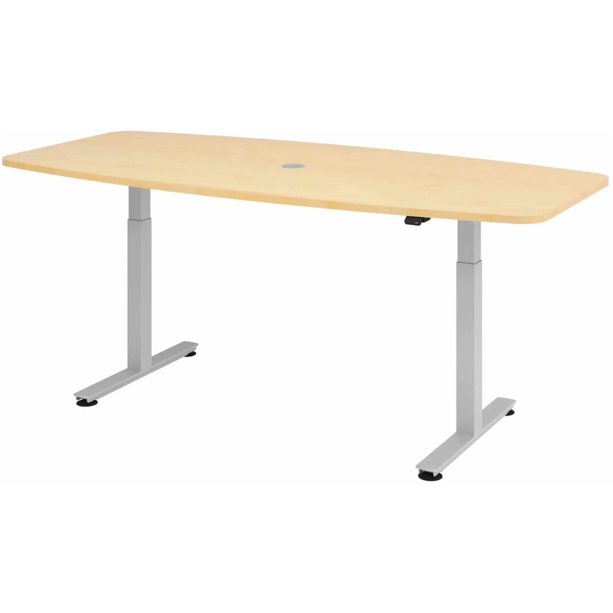 XMST 22 S | Schreibtisch 220 x 103 elektrisch höhenverstellbar Ahorn