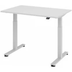 XMST 12 S | Schreibtisch 120 x 80 elektrisch höhenverstellbar Grau