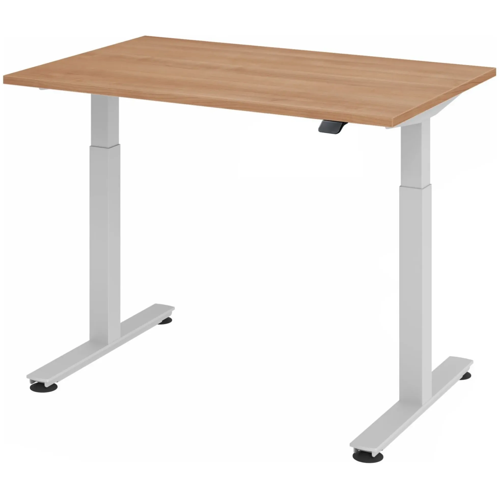 XMST 12 S | Schreibtisch 120 x 80 elektrisch höhenverstellbar Nussbaum