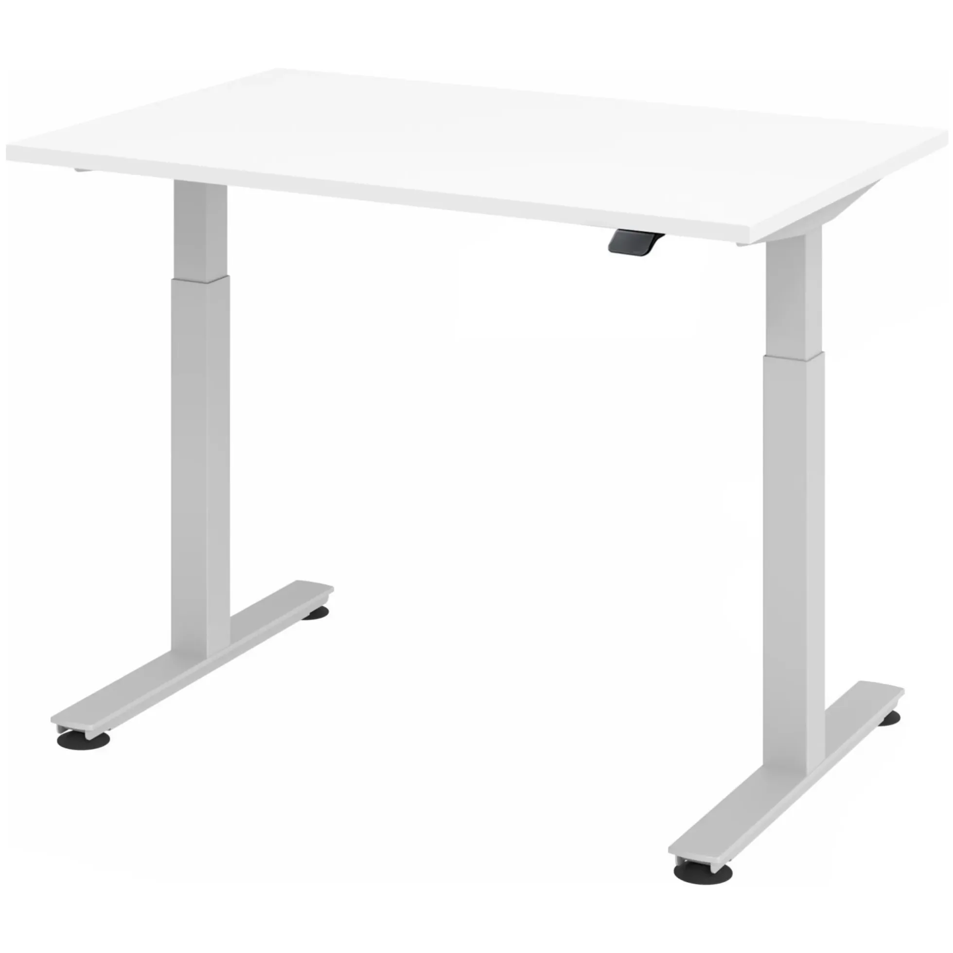 XMST 12 S | Schreibtisch 120 x 80 elektrisch höhenverstellbar Weiß