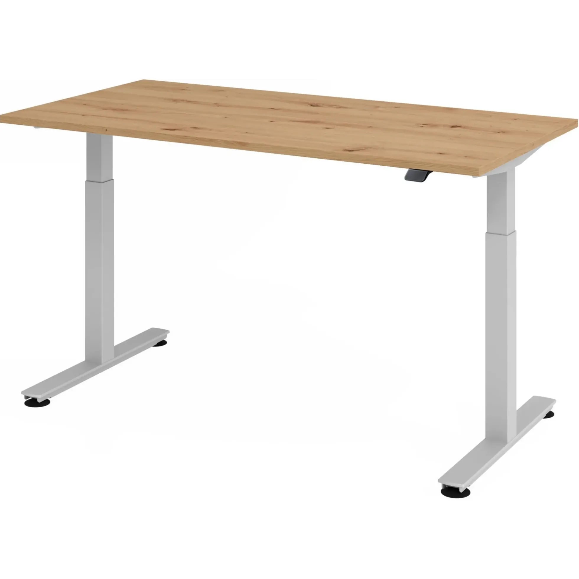 XMST 16 S | Schreibtisch 160 x 80 elektrisch höhenverstellbar Asteiche