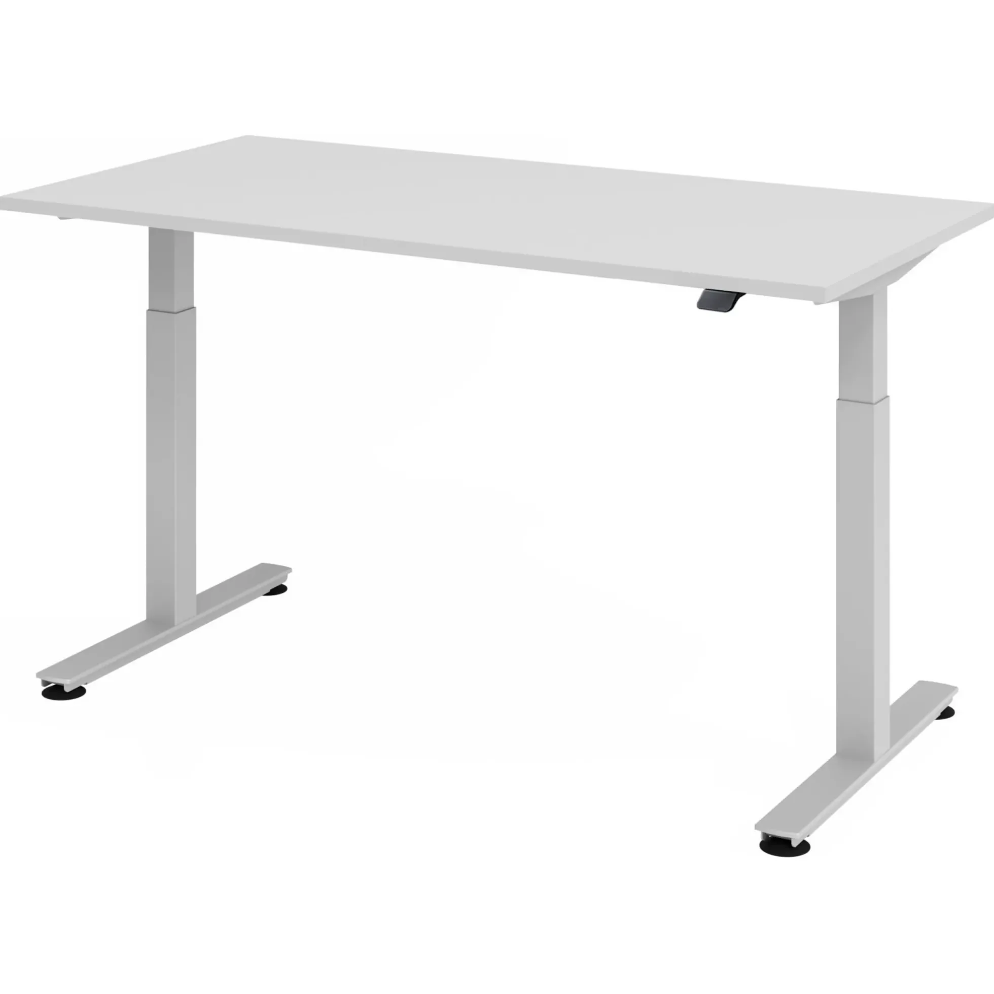 XMST 16 S | Schreibtisch 160 x 80 elektrisch höhenverstellbar Grau