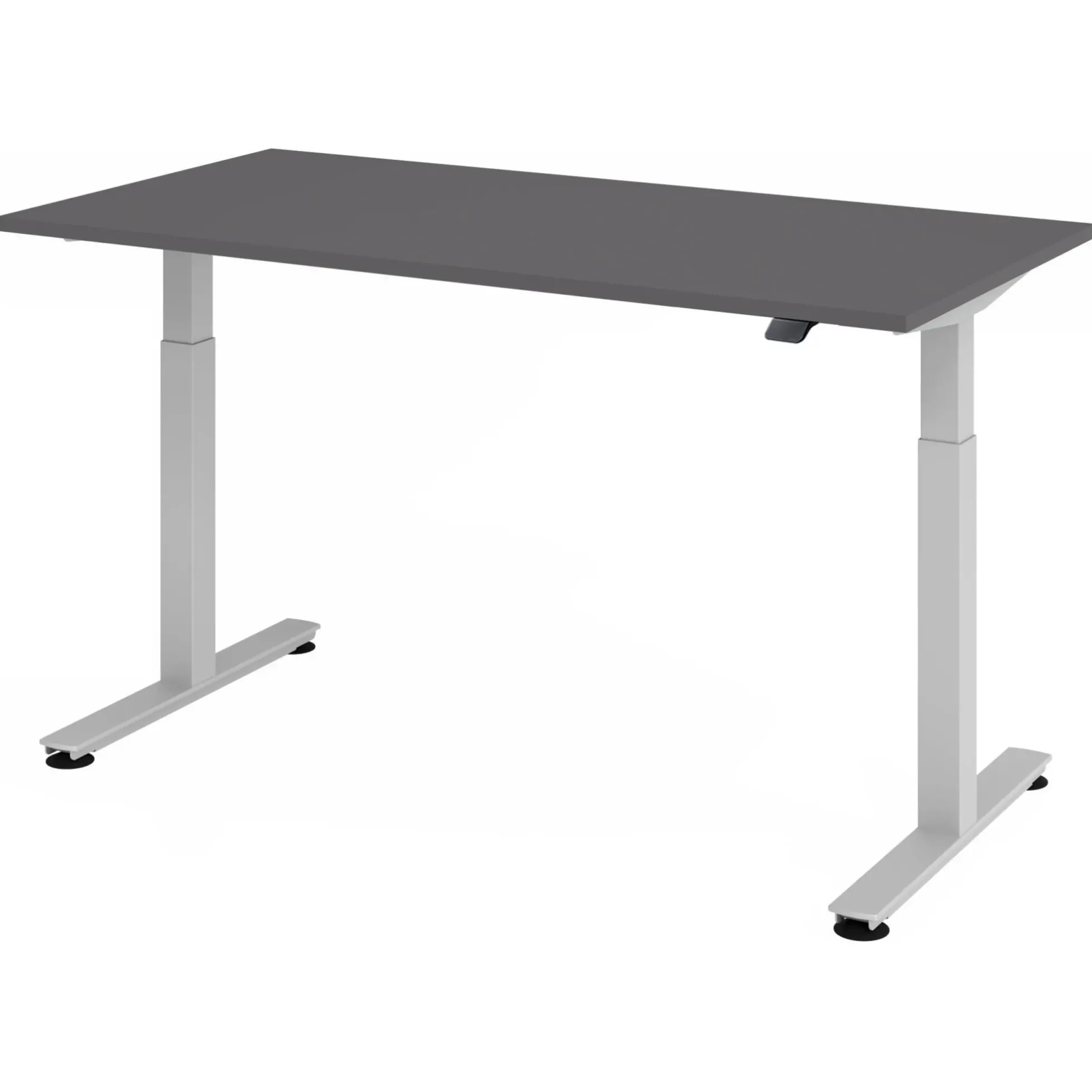 XMST 16 S | Schreibtisch 160 x 80 elektrisch höhenverstellbar Graphit