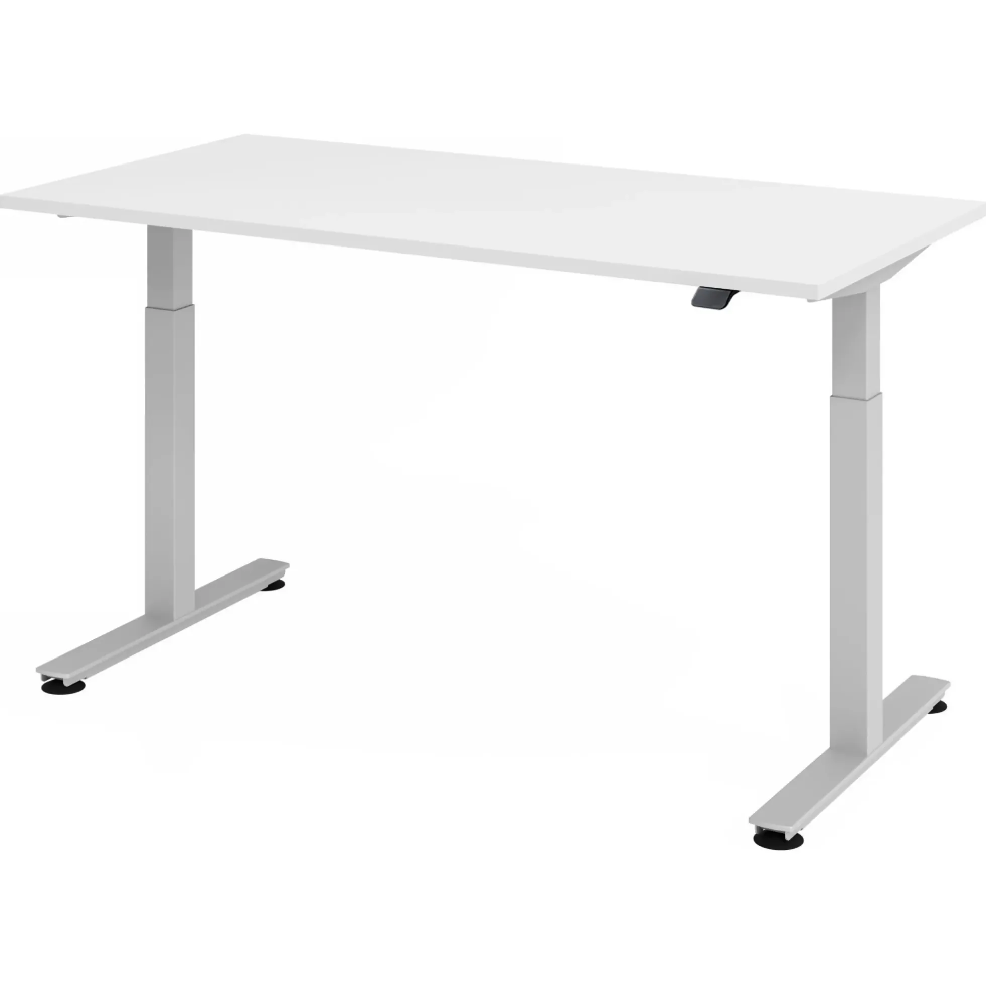 XMST 16 S | Schreibtisch 160 x 80 elektrisch höhenverstellbar Weiß