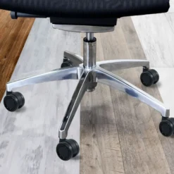 5x ROLO COLOR 60 11mm/60mm | Hartböden - Stuhlrollen Schwarz