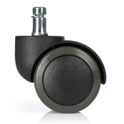 5x ROLO FREE 10mm/50mm | Hartböden - Stuhlrollen Schwarz