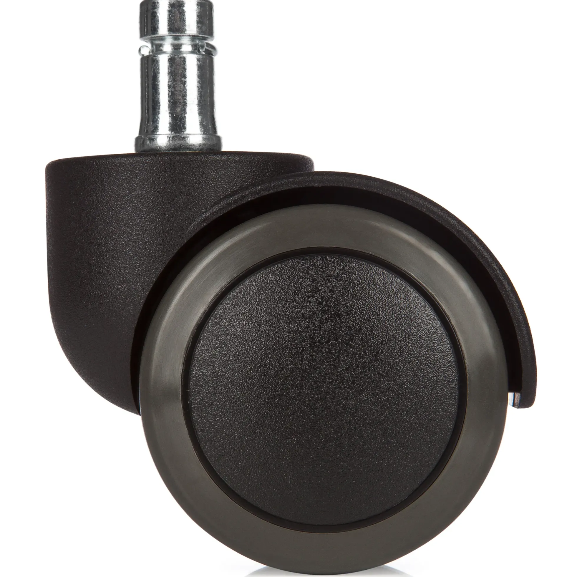 5x ROLO 11mm/50mm | Hartböden - Stuhlrollen Schwarz