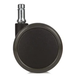 5x ROLO 10mm/65mm | Hartböden - Stuhlrollen Schwarz