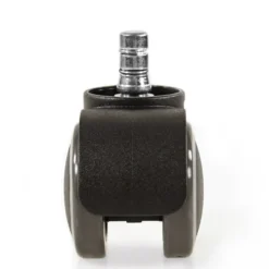 5x ROLO No-Noise 11mm/50mm | Hartböden - Stuhlrollen Schwarz