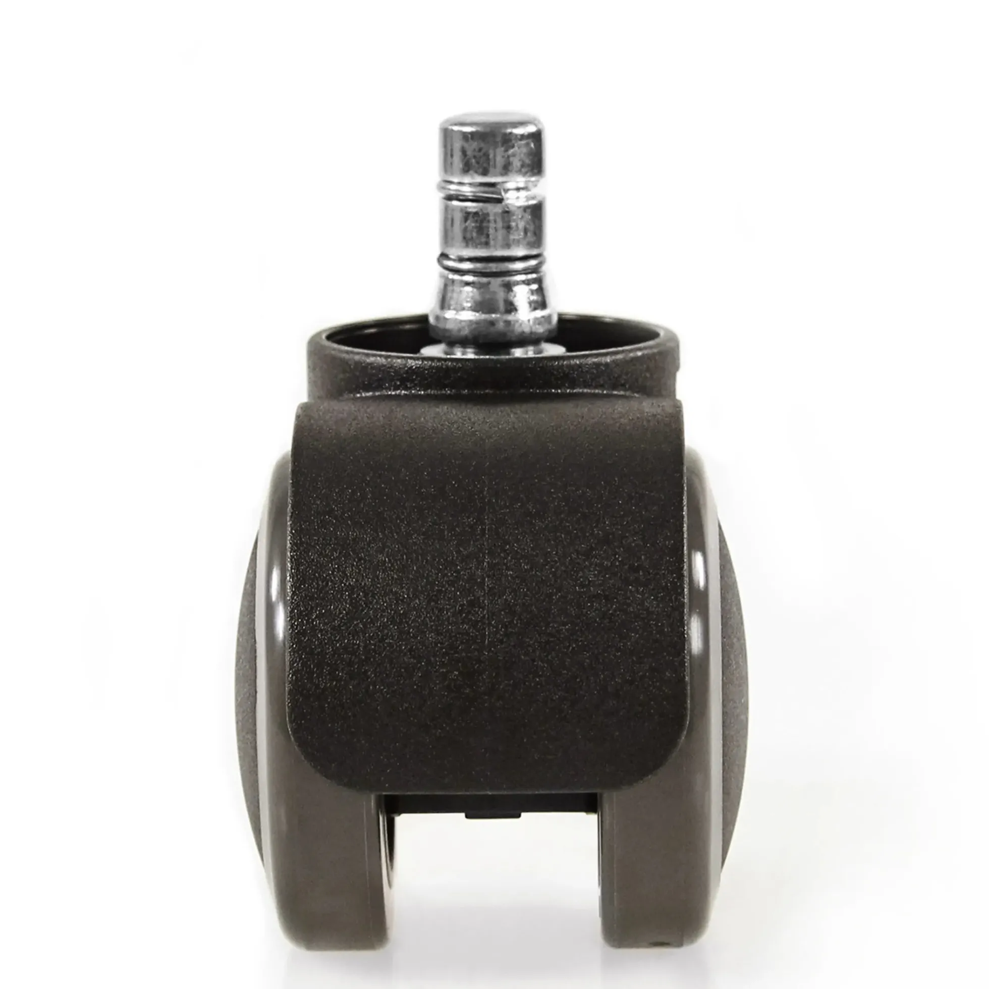 5x ROLO No-Noise 11mm/50mm | Hartböden - Stuhlrollen Schwarz
