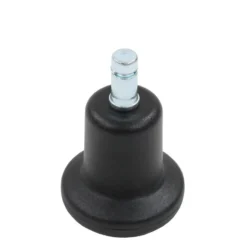 5 x STAND Nr. 10 | 10 mm | alle Böden - Stuhlgleiter Schwarz