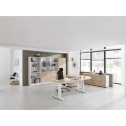 XTRA XB 19 WW | Schreibtisch 180 x 80 höhenverstellbar Eiche