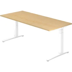 XTRA XB 19 WW | Schreibtisch 180 x 80 höhenverstellbar Ahorn