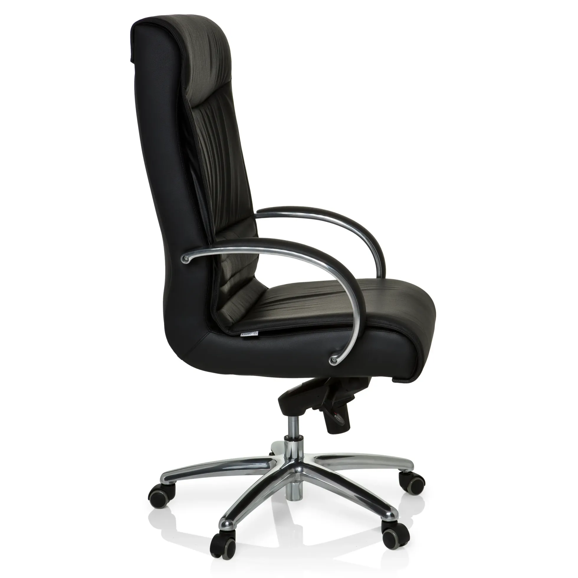 XXL F 400 | Leder - XXL Drehstuhl Schwarz