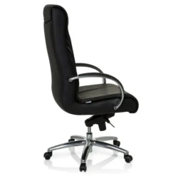XXL F 400 | Leder - XXL Drehstuhl Schwarz
