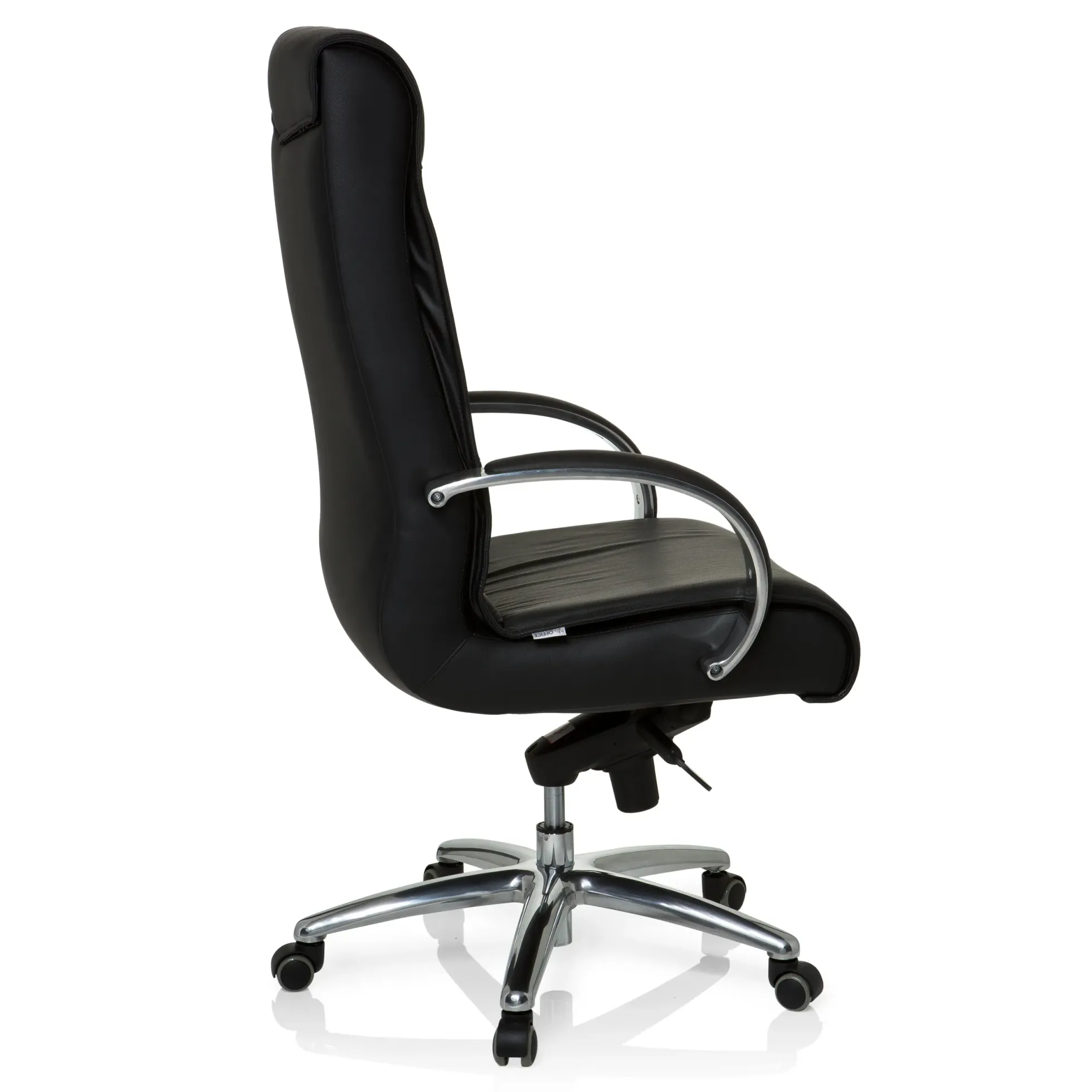 XXL F 400 | Leder - XXL Drehstuhl Schwarz