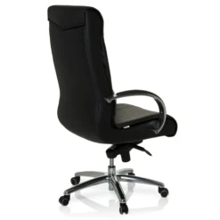 XXL F 400 | Leder - XXL Drehstuhl Schwarz